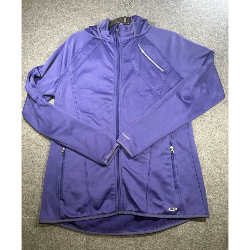 C9 Champion VentureWarm Full Zip Hooded Jacket Purple Size Large